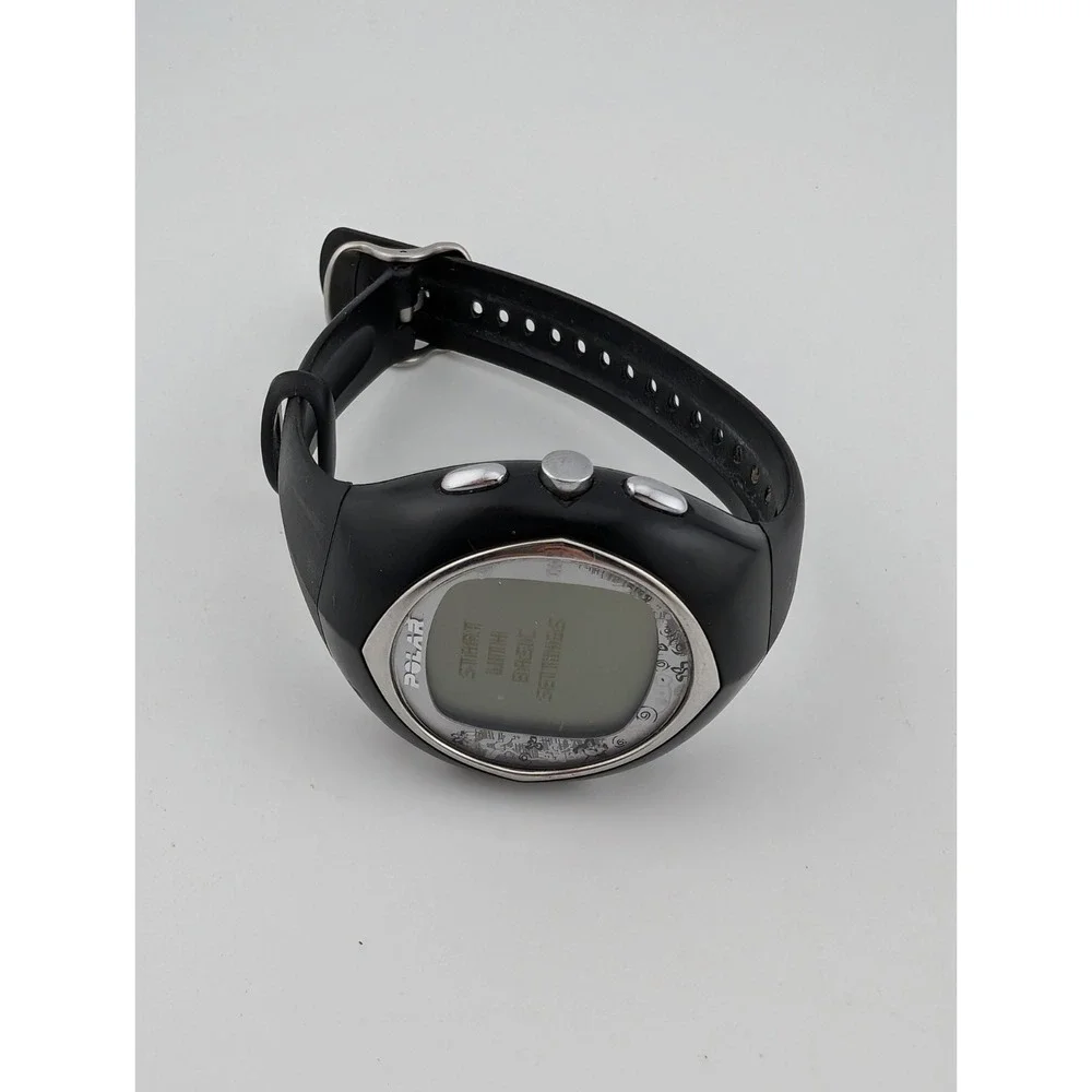 Polar F6 Digital Fitness Watch Women 40mm Case Black Band New Battery Watch Only
